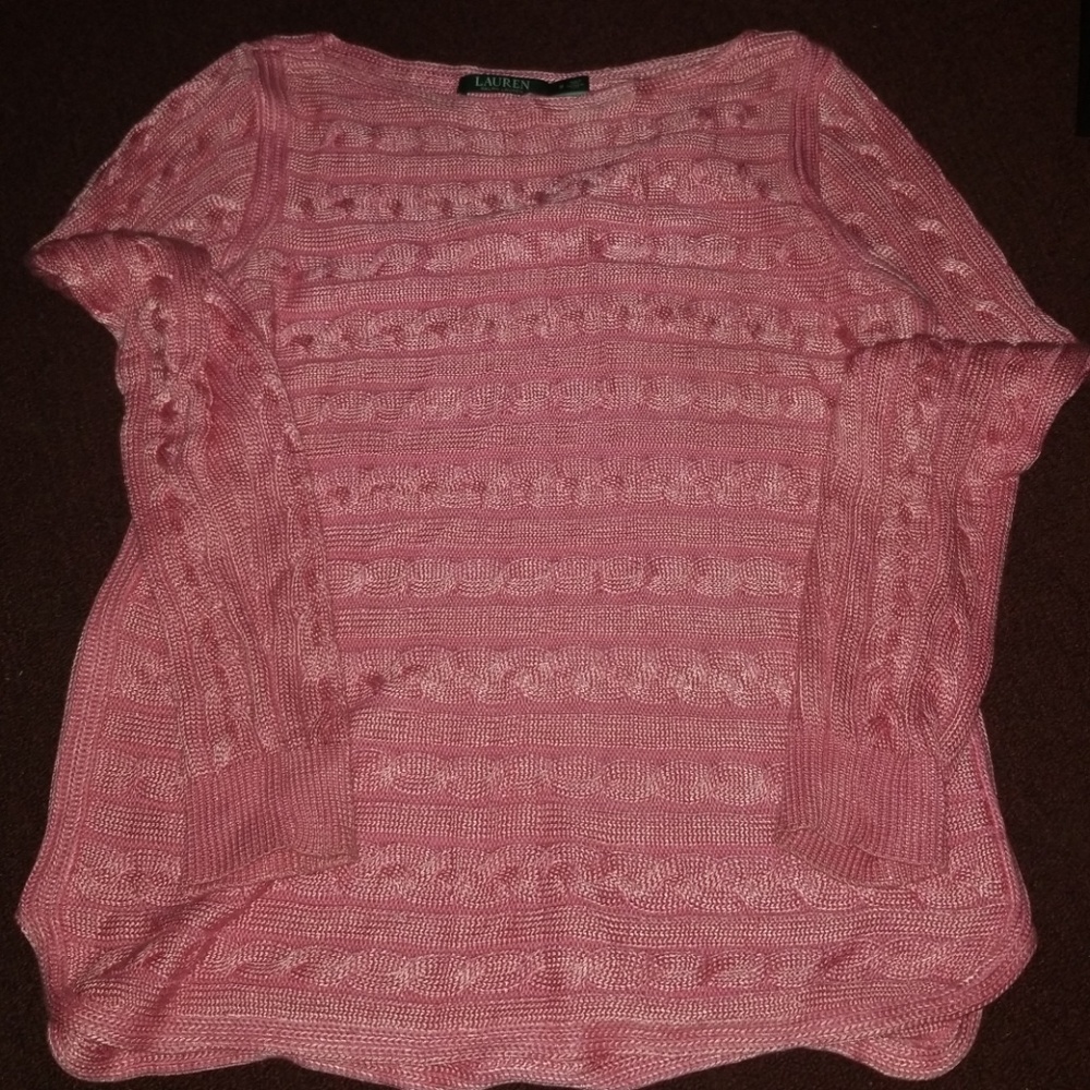 Pink Ralph Lauren sweater